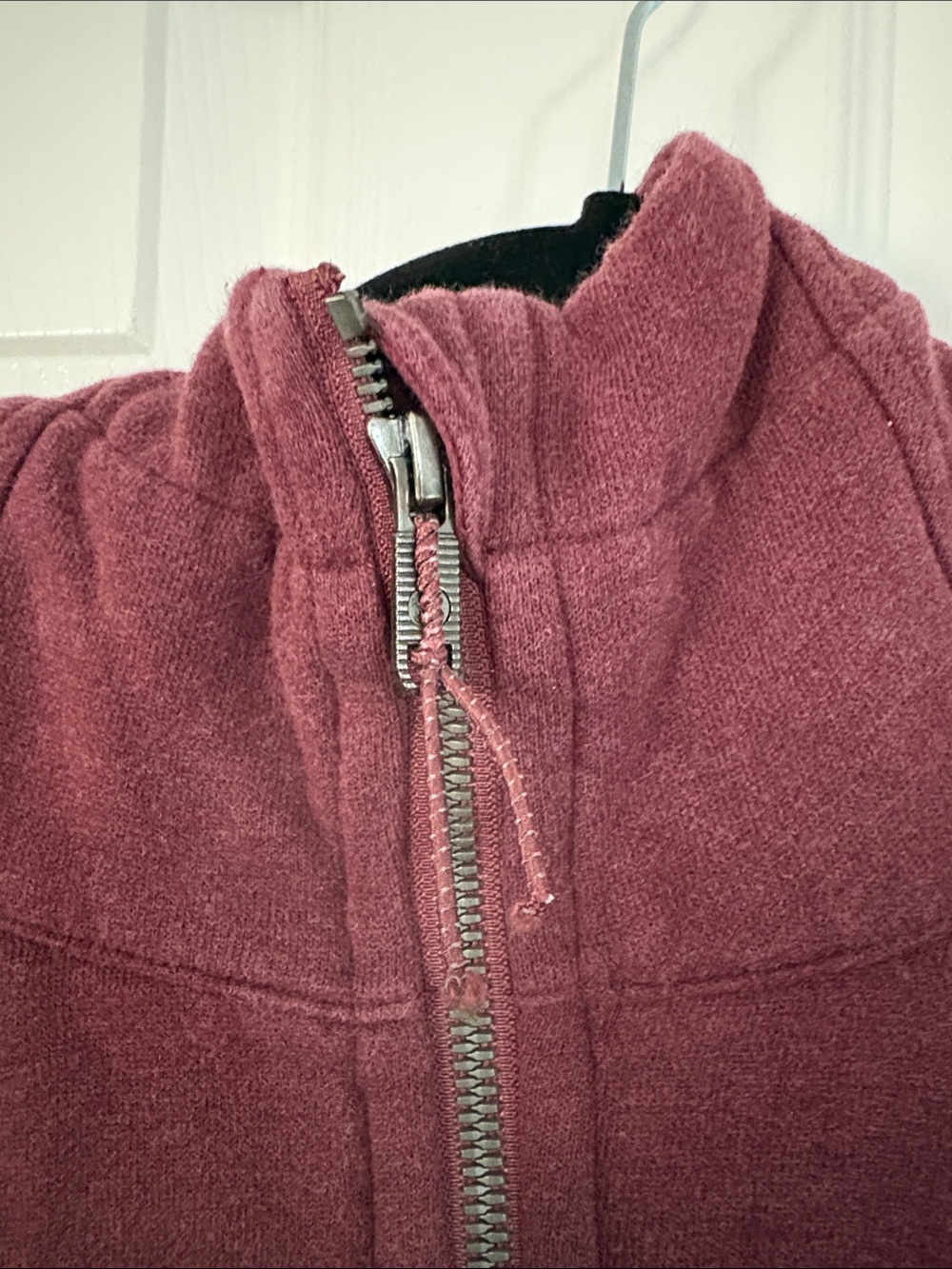 LULULEMON Heathered Smoky Red Full Zip Scuba Plus size 16 XXL - Picture 2 of 7